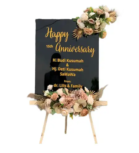 Papan Bunga Akrilik Laksana