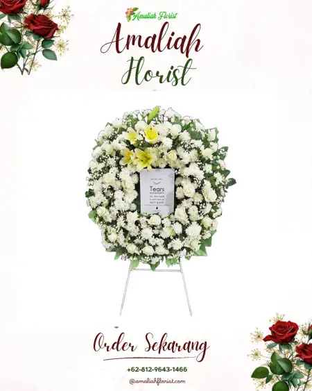 Krans Bunga Duka Laksana